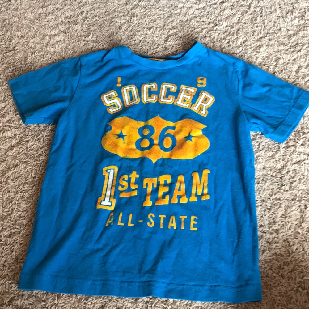 Kids soccer t-shirt